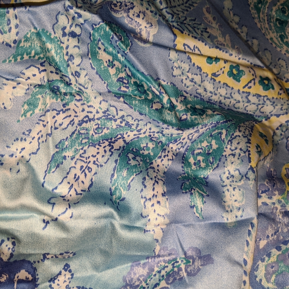New twin bedskirt Ralph Lauren blue Jamaica